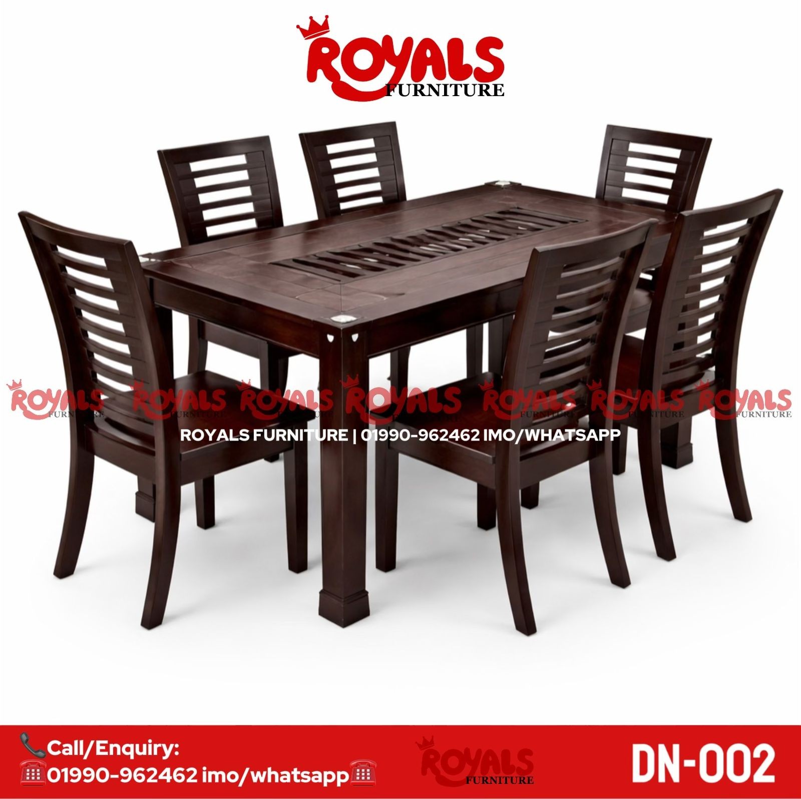 DN-002 Six Seater Dining Set