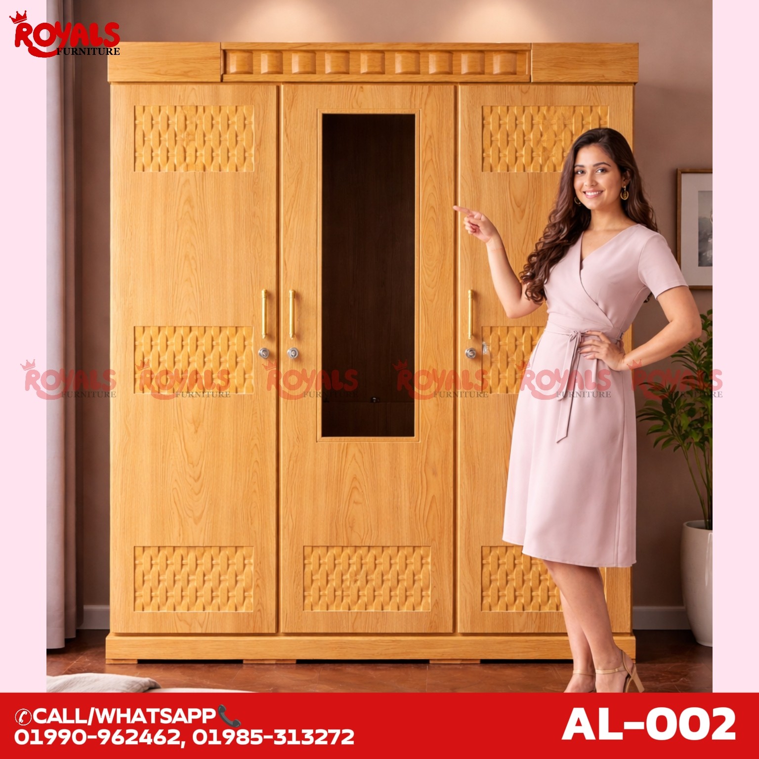 AL-002 Almirah 3 Palla