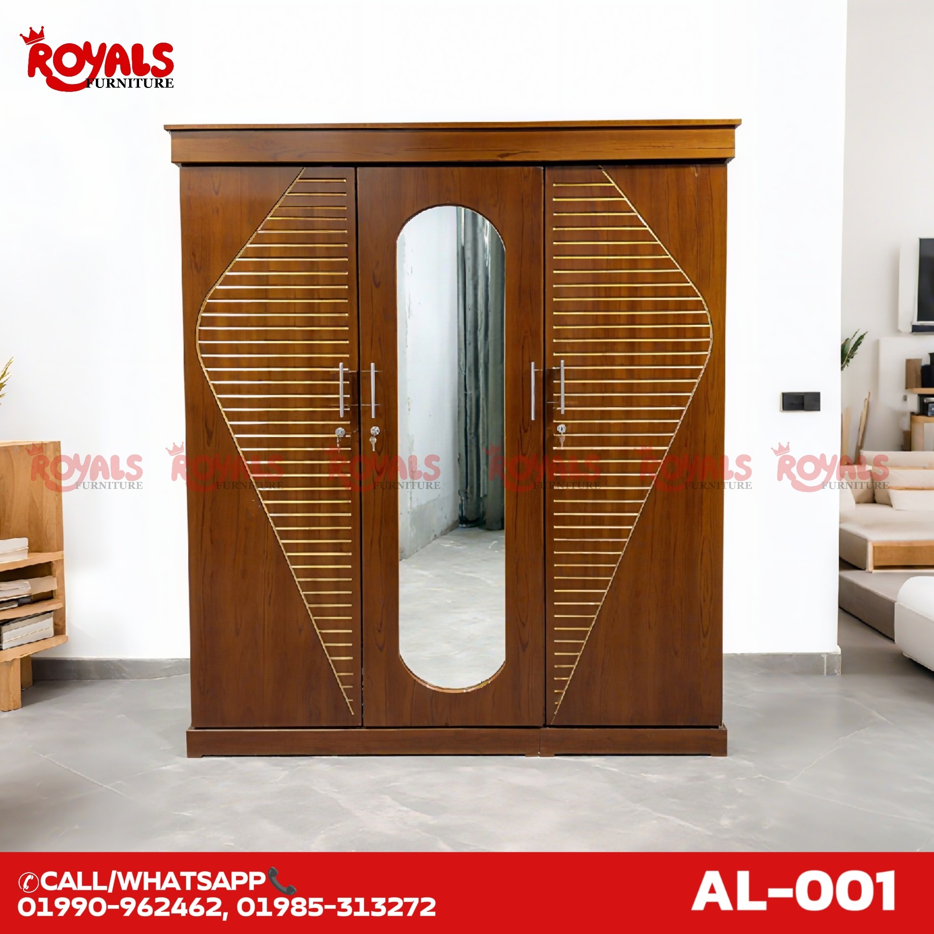 AL-001 Almirah (3 Palla)