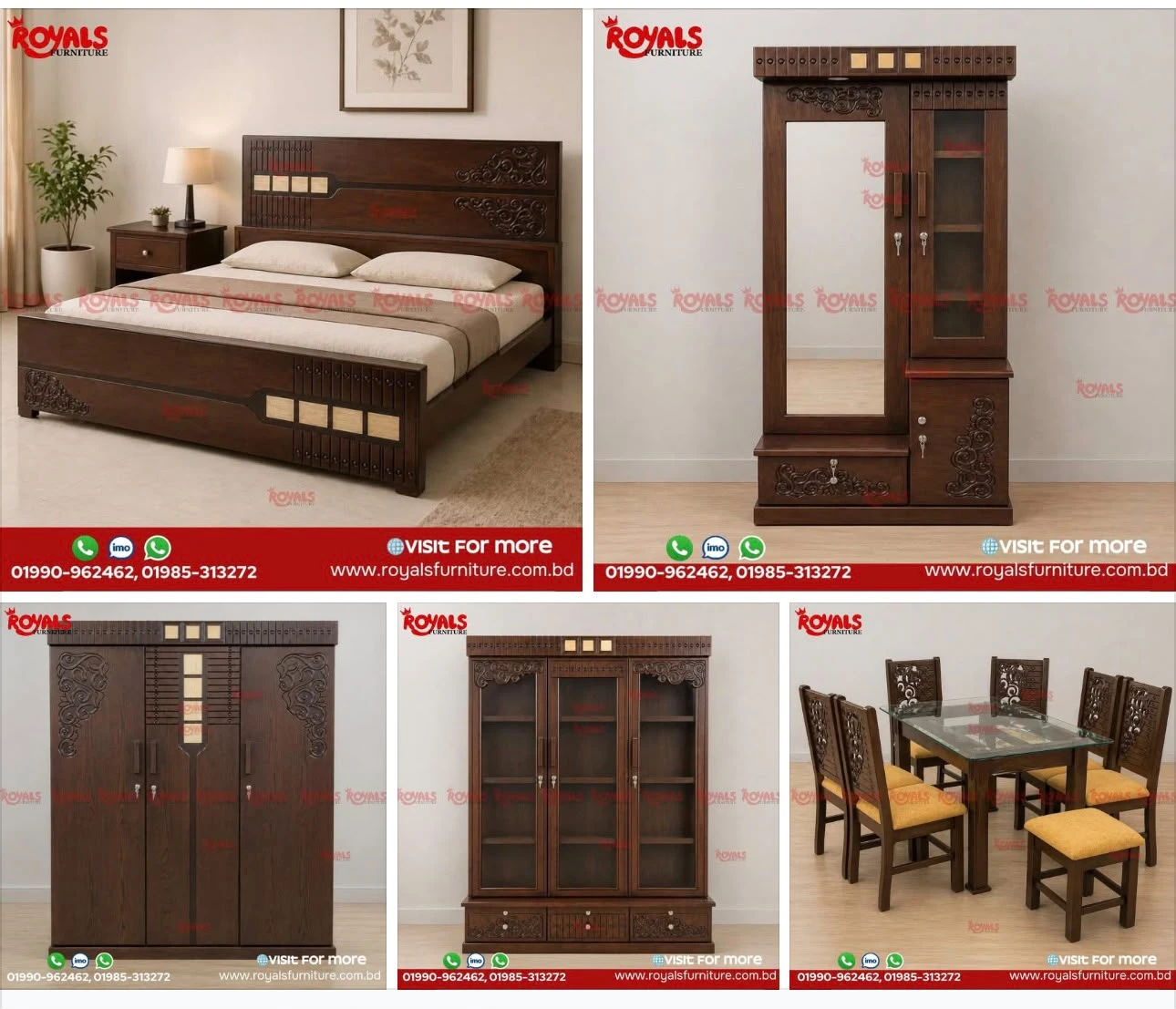 BS-007 New Model Bedroom Set