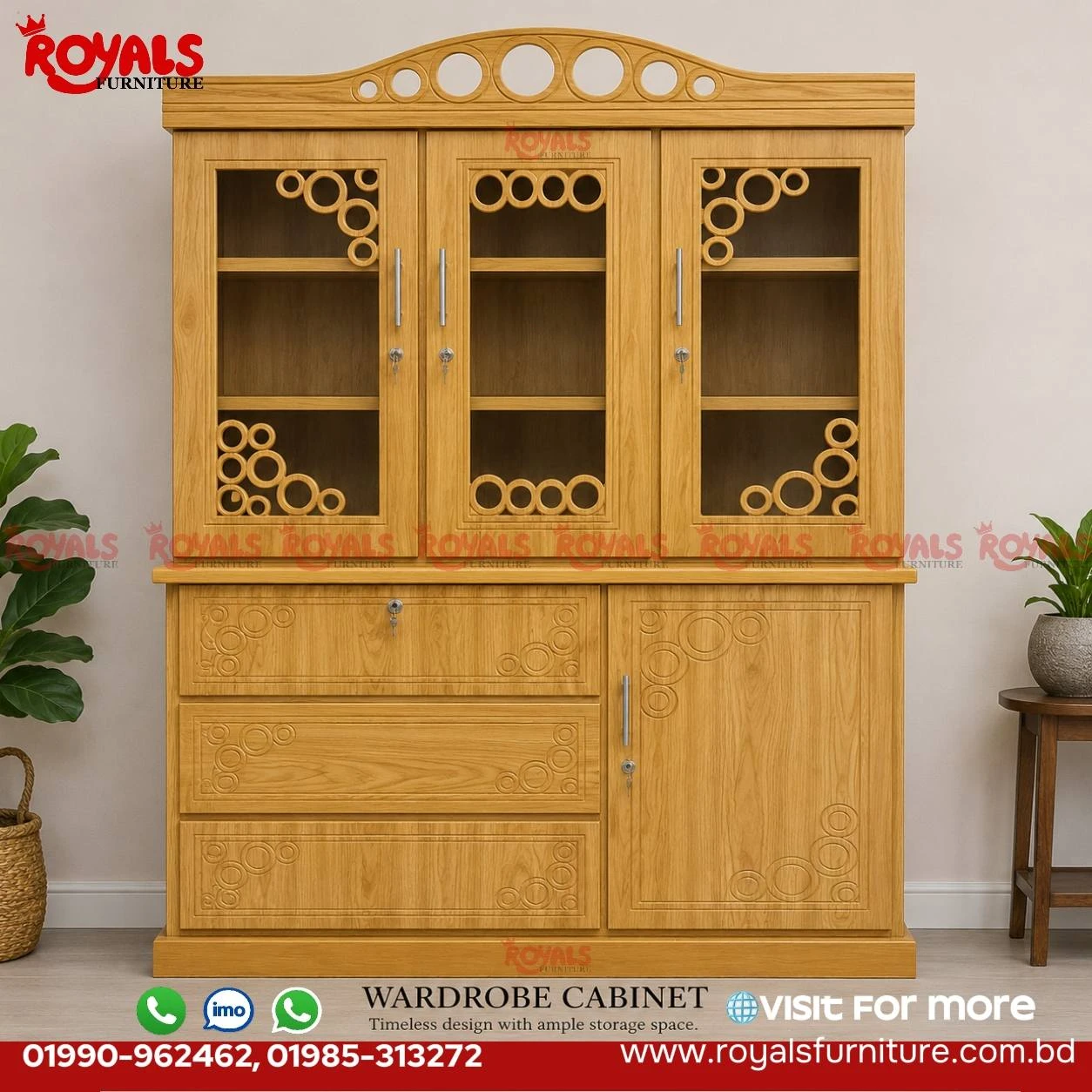 Wardrobe Cabinet (Two in One)